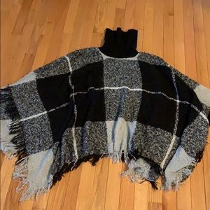 Michael Stars Plaid Shawl